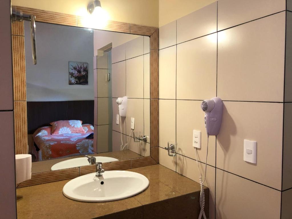 Ванная комната в Hotel Mitru