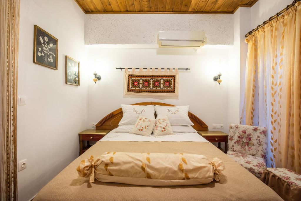 Margarita luxury apartment 2にあるベッド