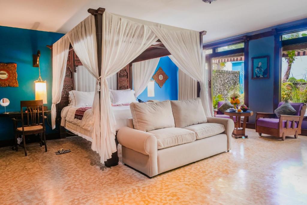 Posezení v ubytování Hotel Tugu Bali