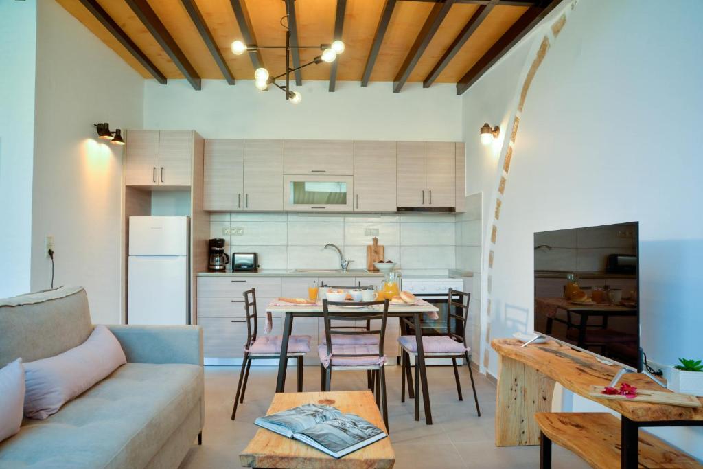 Kuchyň nebo kuchyňský kout v ubytování VAMA APARTMENT