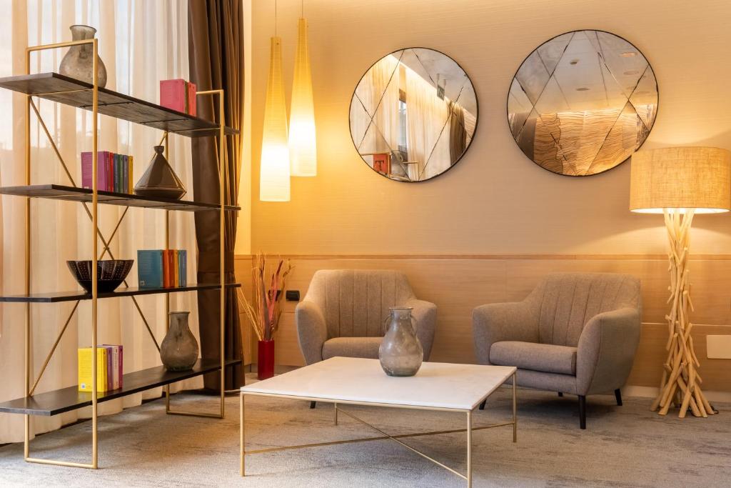 Posezení v ubytování Savhotel Aemilia Bologna