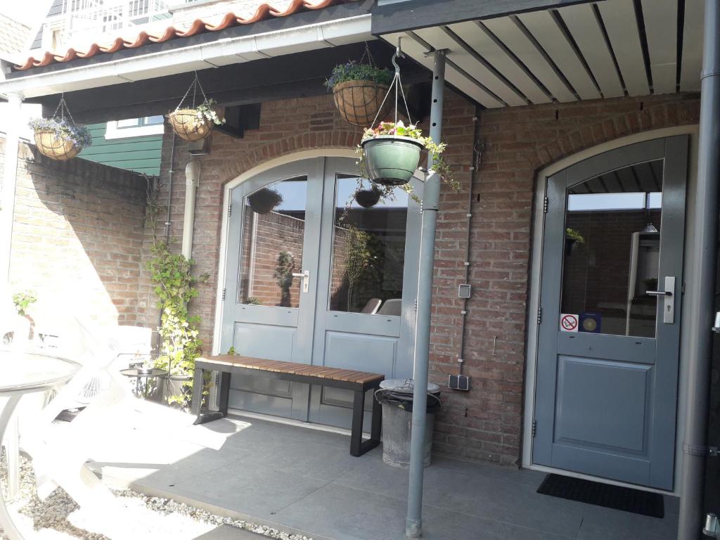 Balkón nebo terasa v ubytování B&B CaSandra