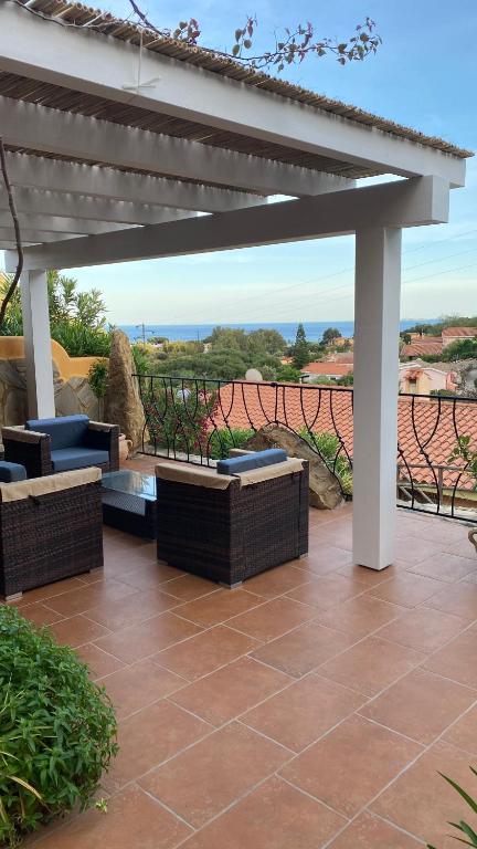 Balkón nebo terasa v ubytování Sa Terrazza costarei