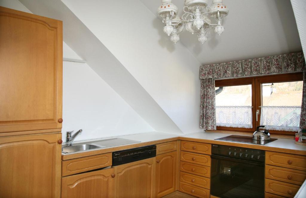 A kitchen or kitchenette at Apartment Elisabeth Stadler