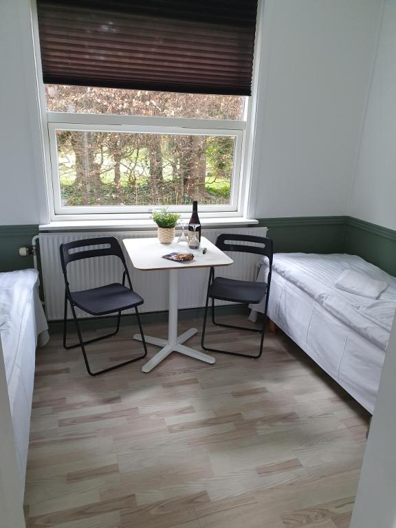 Posezení v ubytování Danhostel Rebild