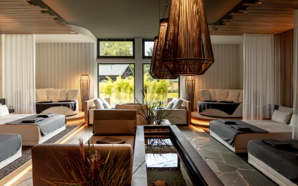 Posezení v ubytování MICHELS Wellness- & Wohlfühlhotel