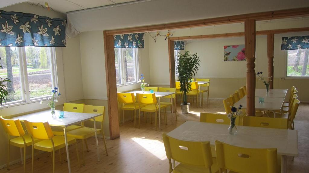 Posezení v ubytování Sikhall Camping