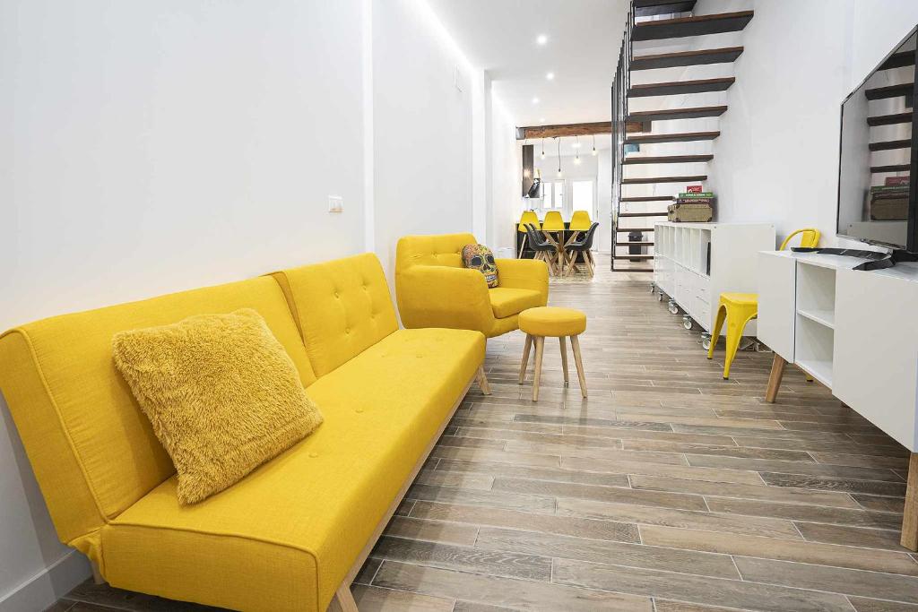 Posezení v ubytování Casa Barrio San Antón Playa del Postiguet