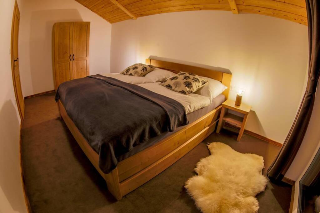 Postel nebo postele na pokoji v ubytování Chalet Zuberec