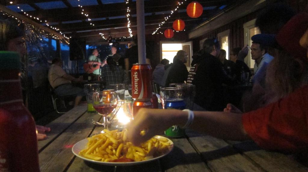Nápoje v ubytování Sikhall Camping