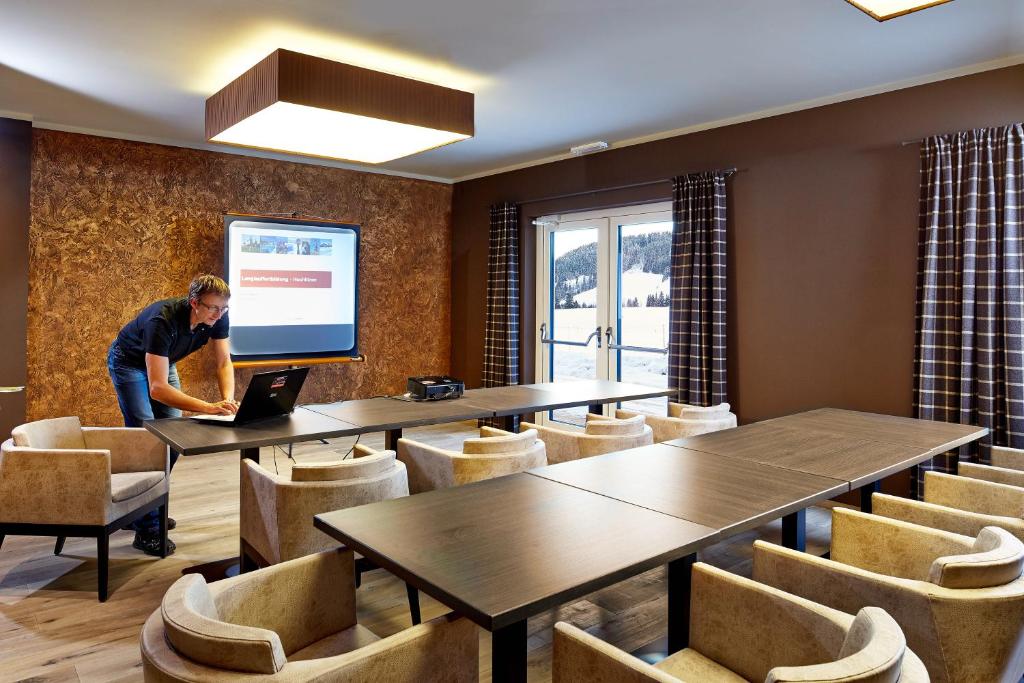 Konferenční prostory v ubytování Fairhotel Hochfilzen B&B