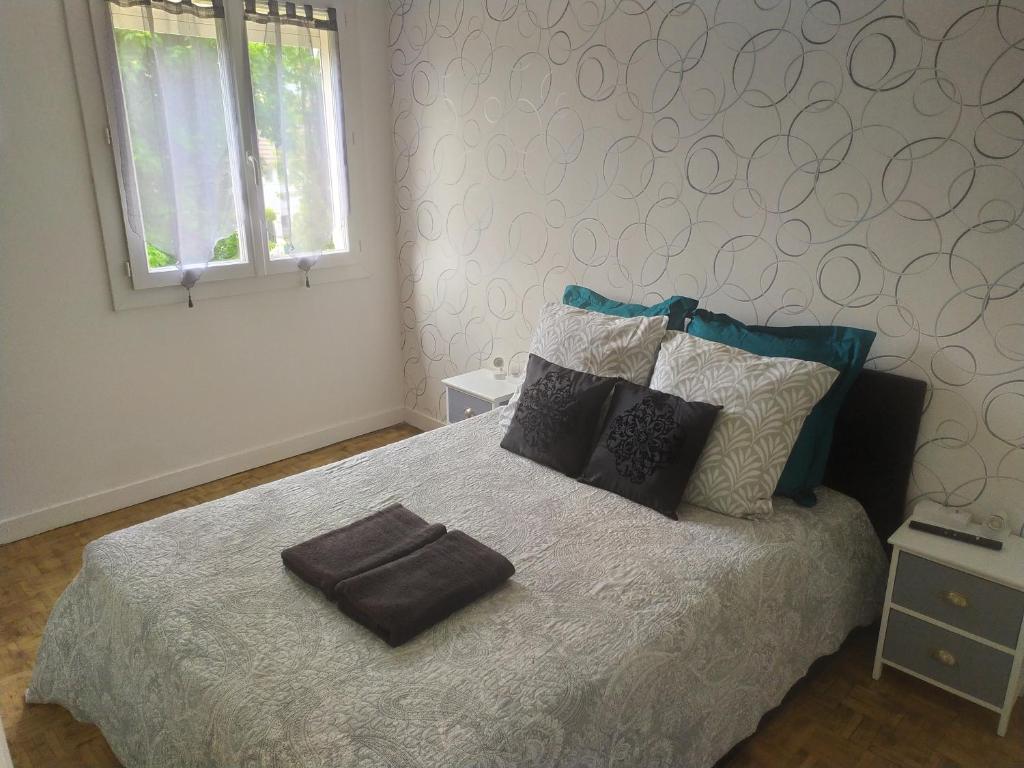 Postel nebo postele na pokoji v ubytování appartement 8 couchages 3 chambres