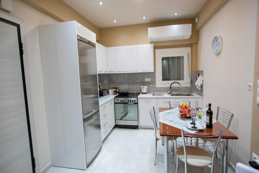 Kuchyň nebo kuchyňský kout v ubytování Moza House