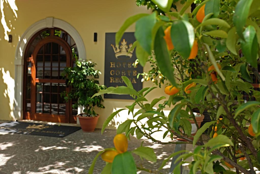 Ogród w obiekcie Hotel Corte Regina