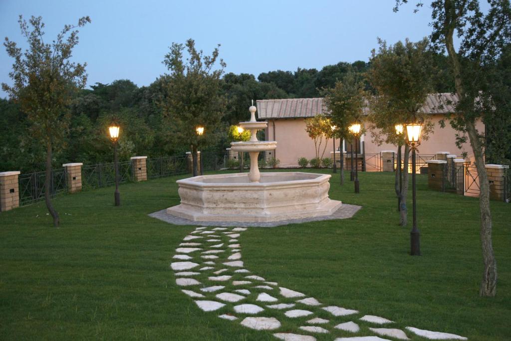 Zahrada ubytování Relais Castrum Boccea