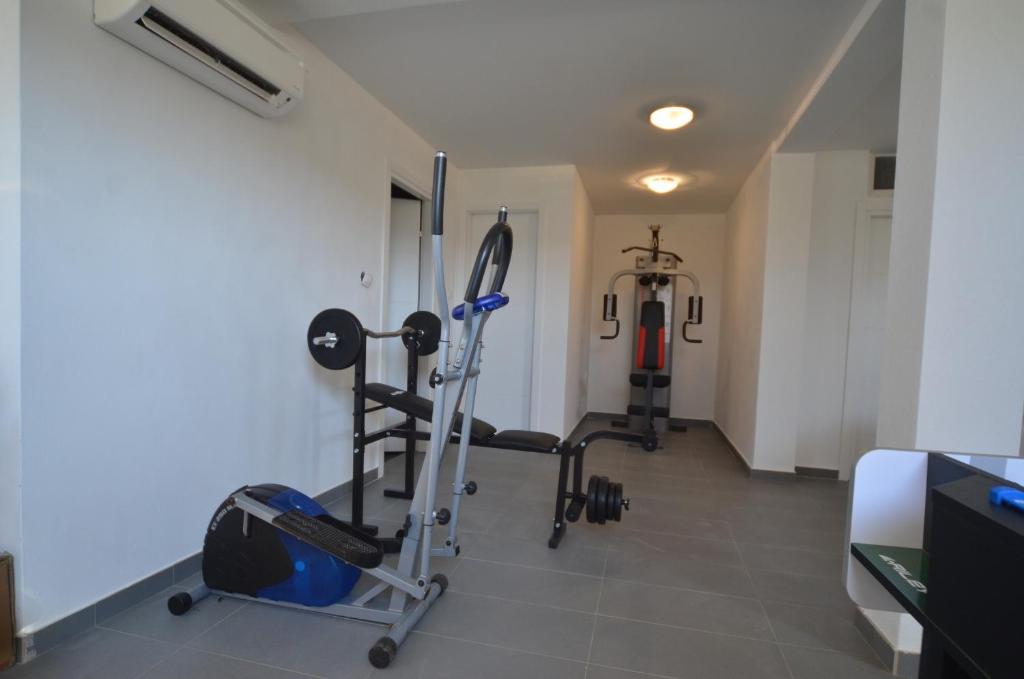 Fitness centrum a/nebo fitness zařízení v ubytování Villa Margherita