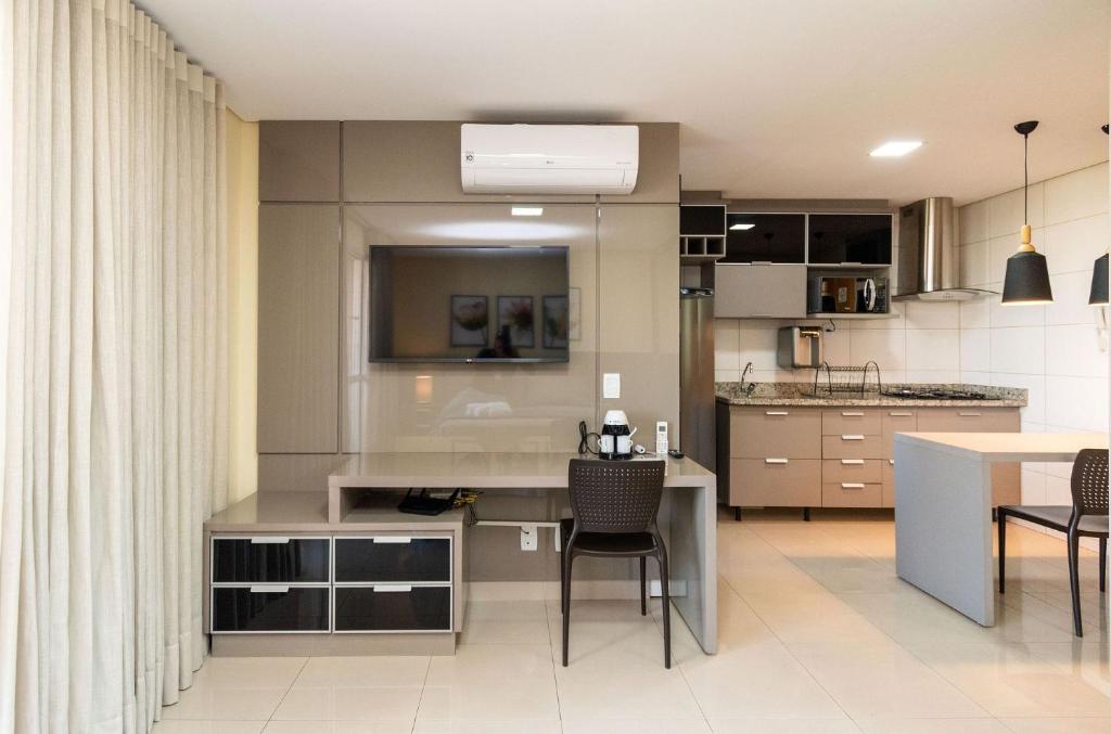  TH1304 Flat lindo e aconchegante no Setor Bueno