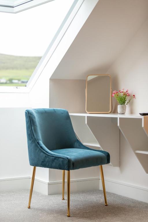 Predel za sedenje v nastanitvi The Hawthorn Rooms Dingle