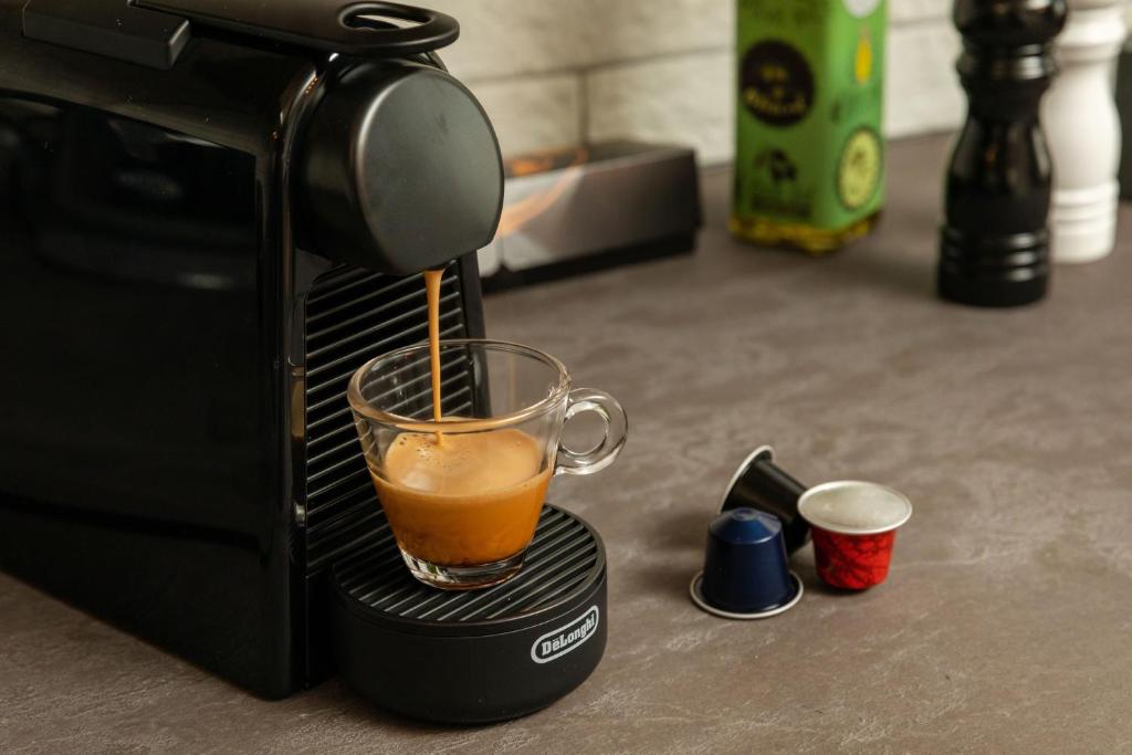 Coffee and tea making facilities at Naxian Icon Luxury Residence