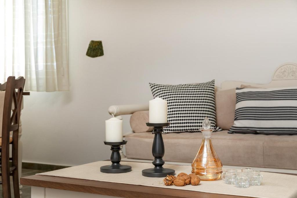 A seating area at Naxian Icon Luxury Residence