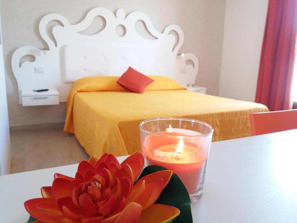 A bed or beds in a room at Tesori del Salento