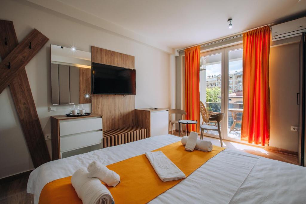 Villa Darki - Double Room With Balcony