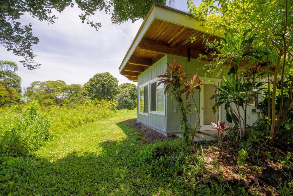 Zahrada ubytování Kalani Oceanside Retreat