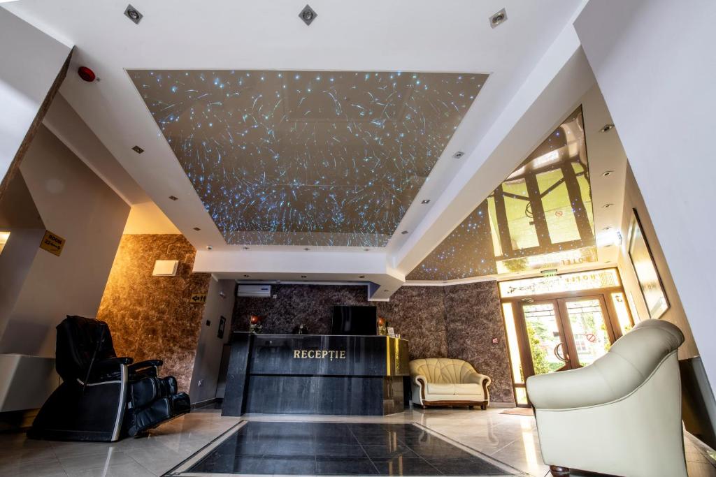 Posezení v ubytování Hotel Novotheos