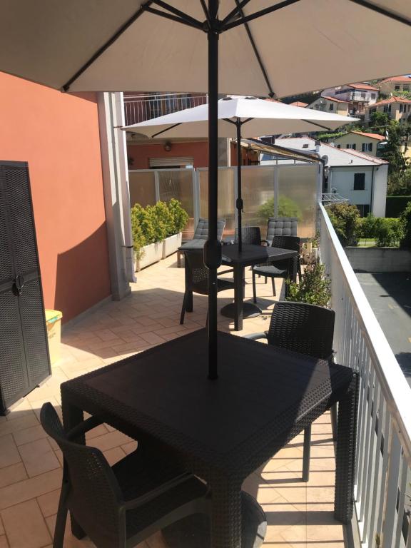 Balkón nebo terasa v ubytování Le Divine La Terrazza