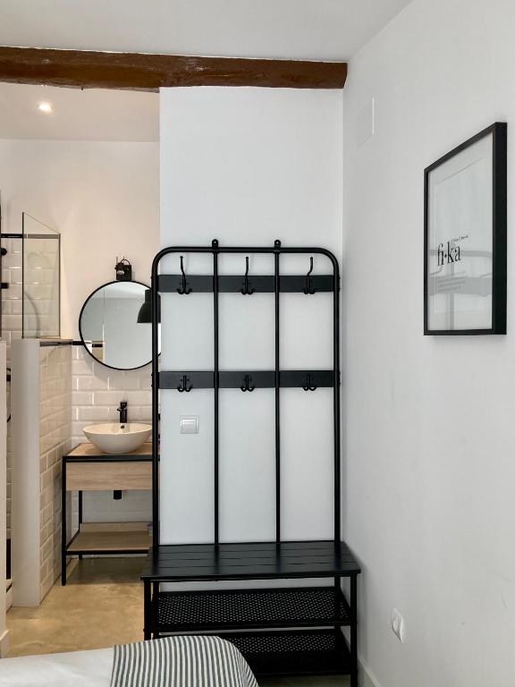 Postel nebo postele na pokoji v ubytování Loft Alguer en Ametlla de Mar