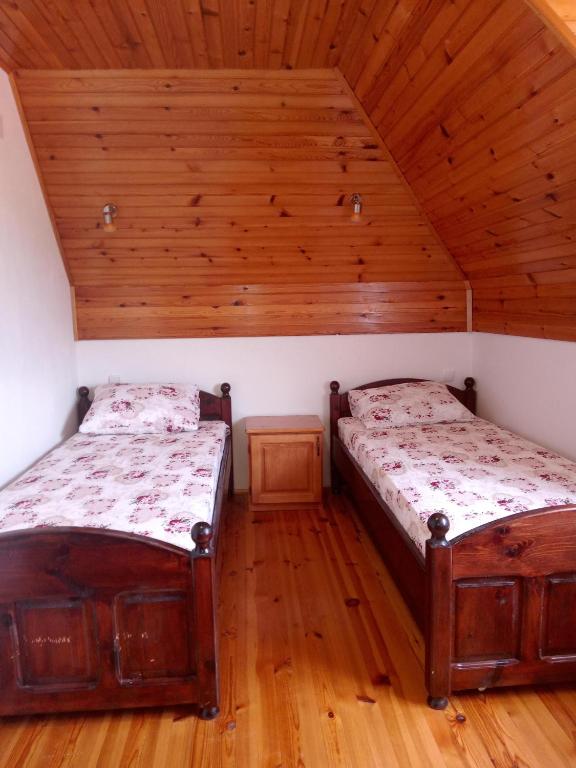 Postel nebo postele na pokoji v ubytování Apartmani Bane