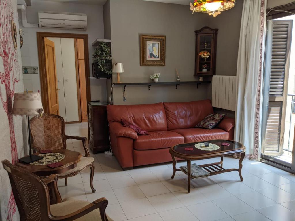 Posezení v ubytování Apartament Elizabet
