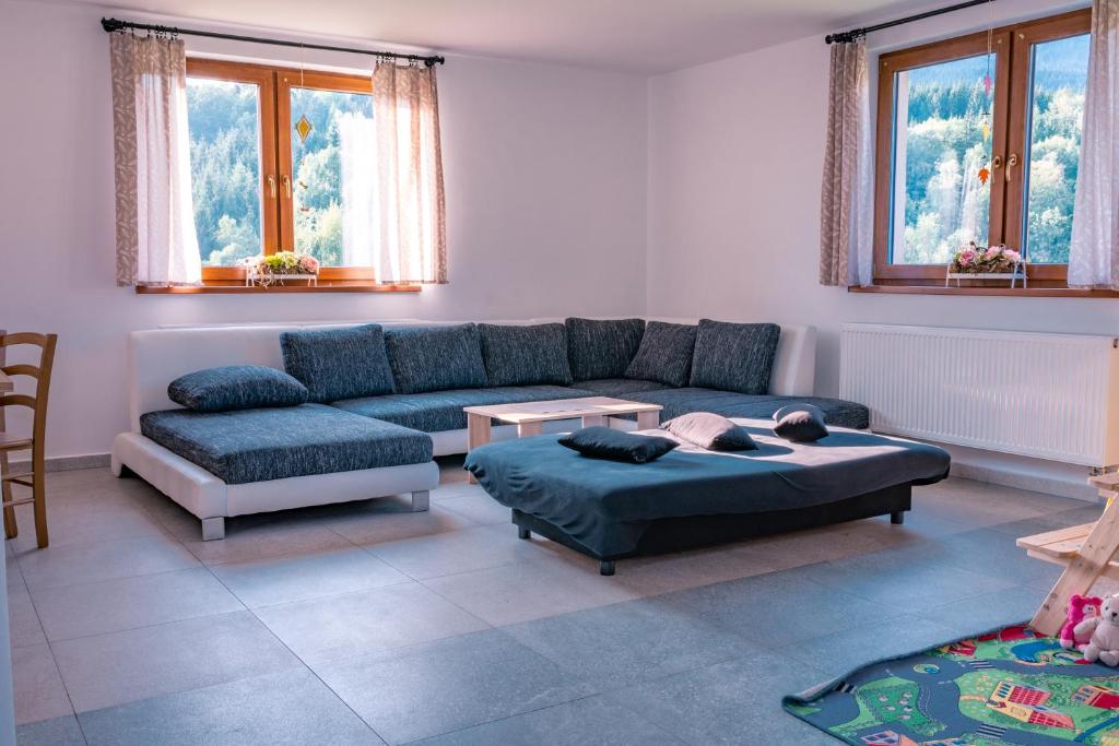 Posezení v ubytování Apartmány Na Výsluní Dolní Morava