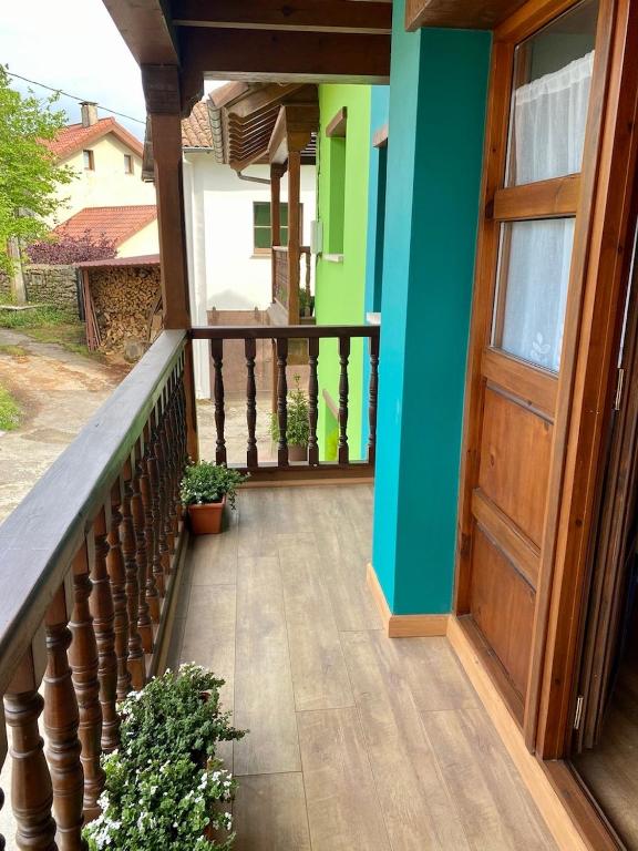 Balkón nebo terasa v ubytování Mar y Montaña