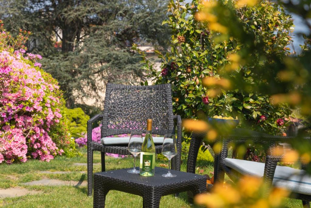 Zahrada ubytování Un sogno sul lago Home Relax