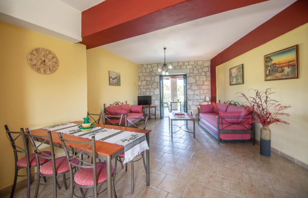 Posezení v ubytování Ammos Zante Villas