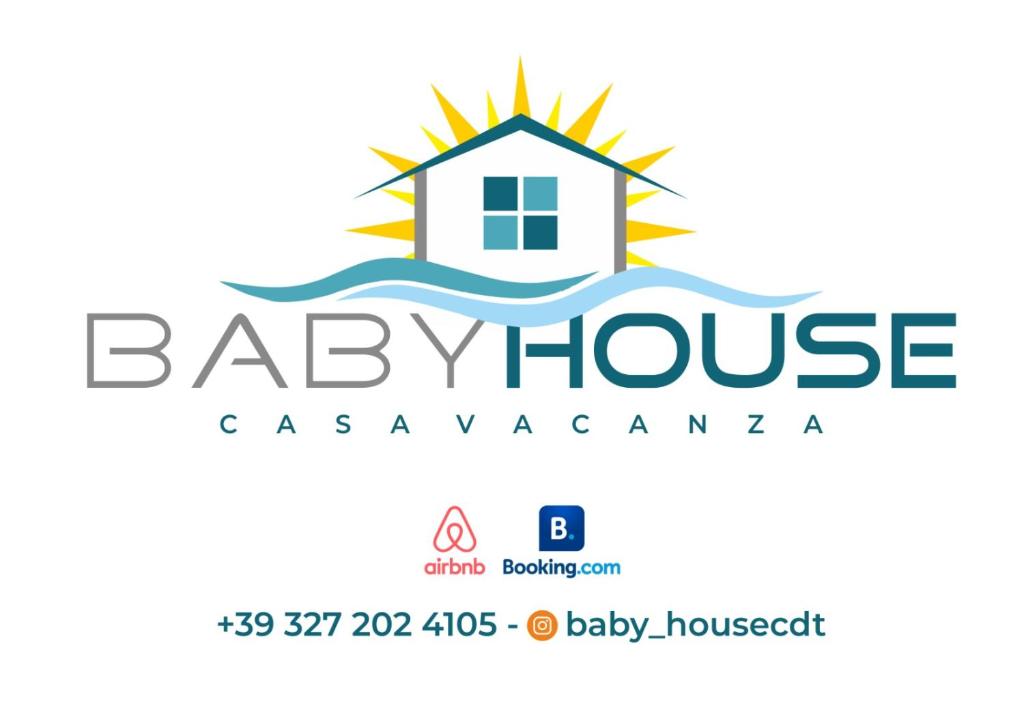 logo domku dla dzieci w obiekcie Baby House w mieście Castel di Tusa
