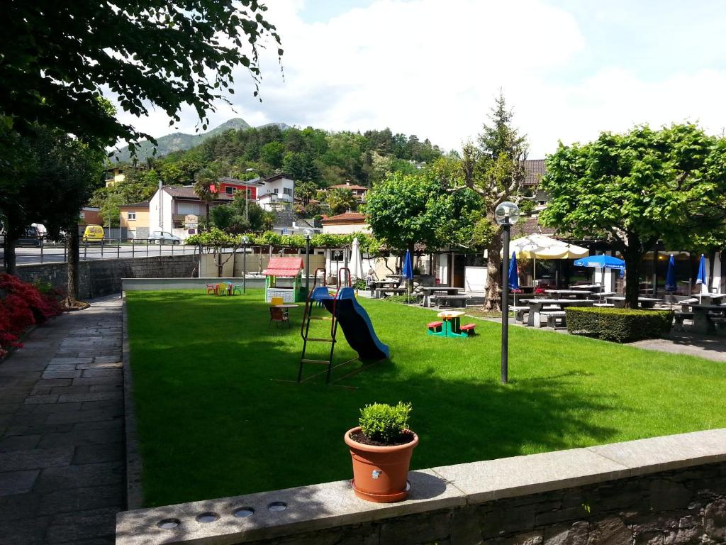 Zahrada ubytování Osteria Belvedere