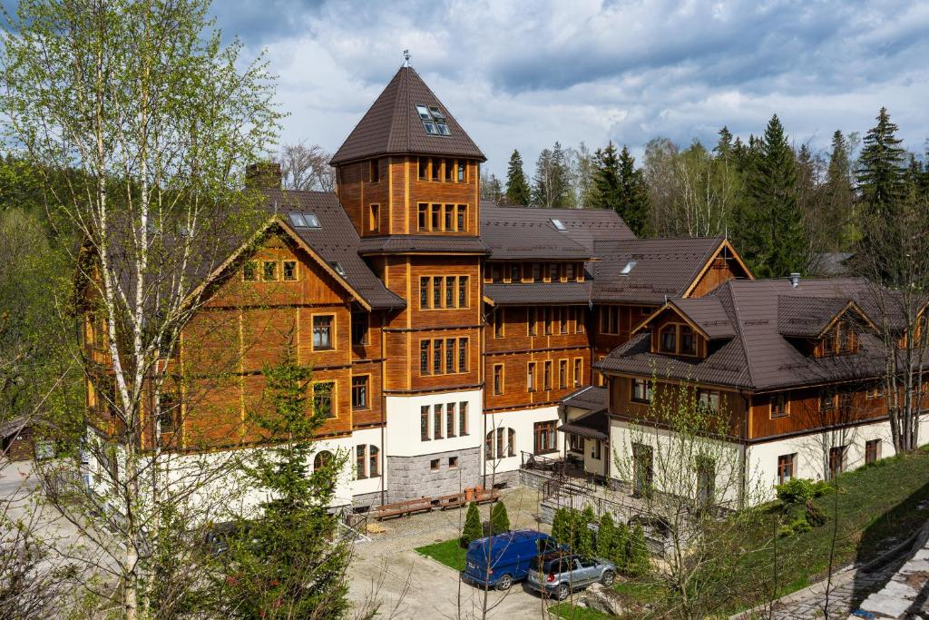 Budova, v ktorej sa apartmán nachádza