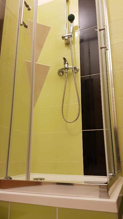 Koupelna v ubytování Aquarius Vendégház