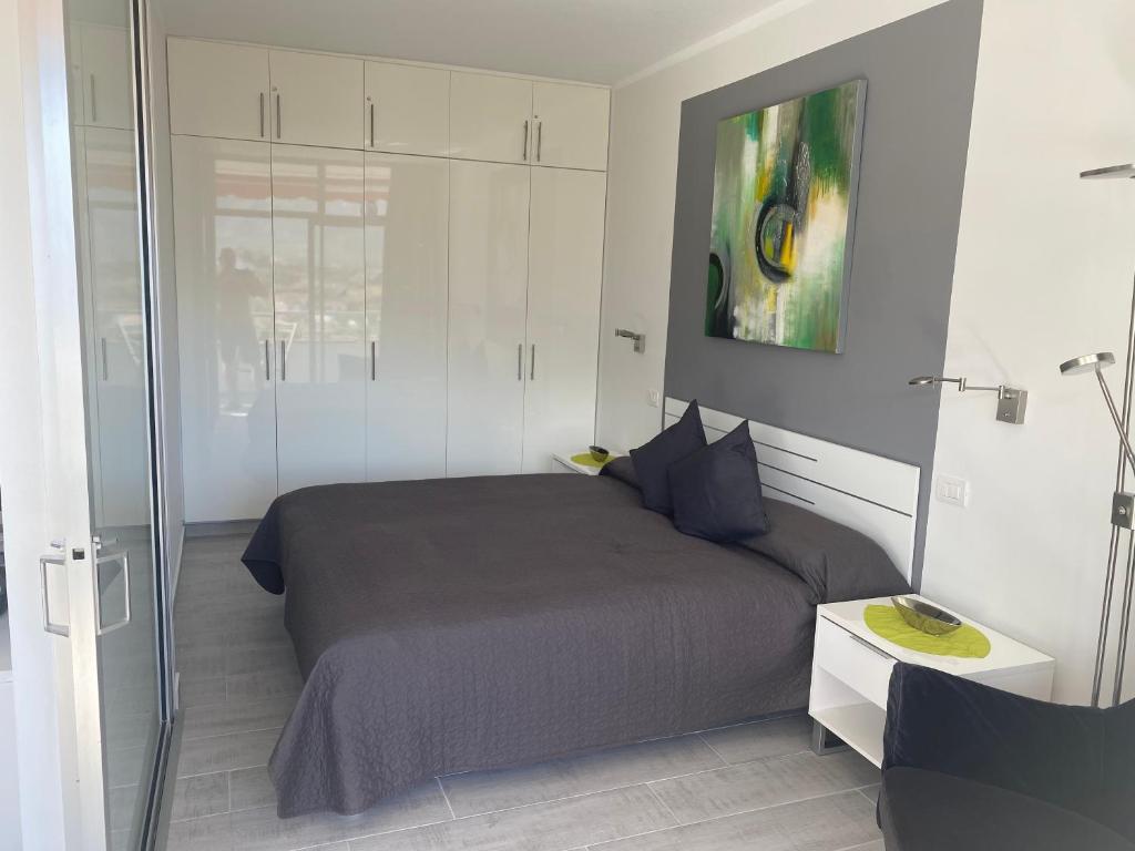 Postel nebo postele na pokoji v ubytování Ferienwohnung Buena Vista