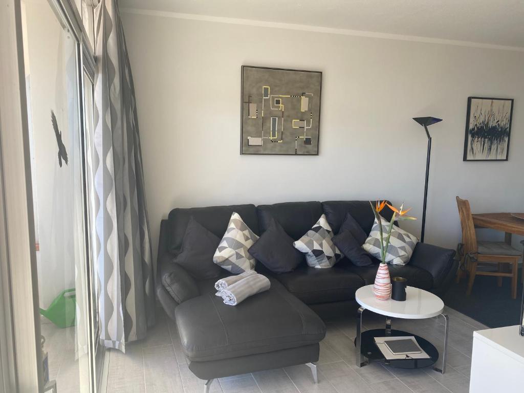 Posezení v ubytování Ferienwohnung Buena Vista