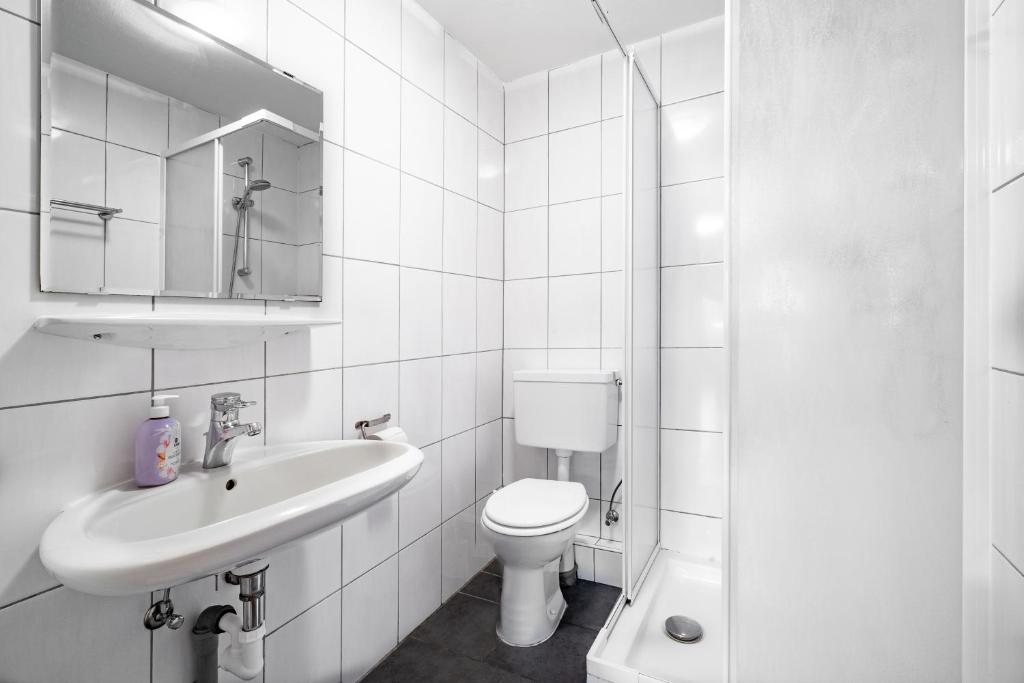 Vannituba majutusasutuses Pension Abendruh