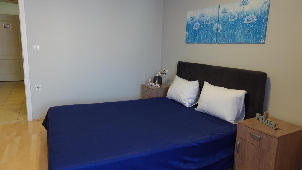 Postel nebo postele na pokoji v ubytování Apartments Tatjana