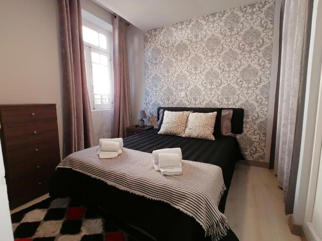 Posteľ alebo postele v izbe v ubytovaní House Romantic