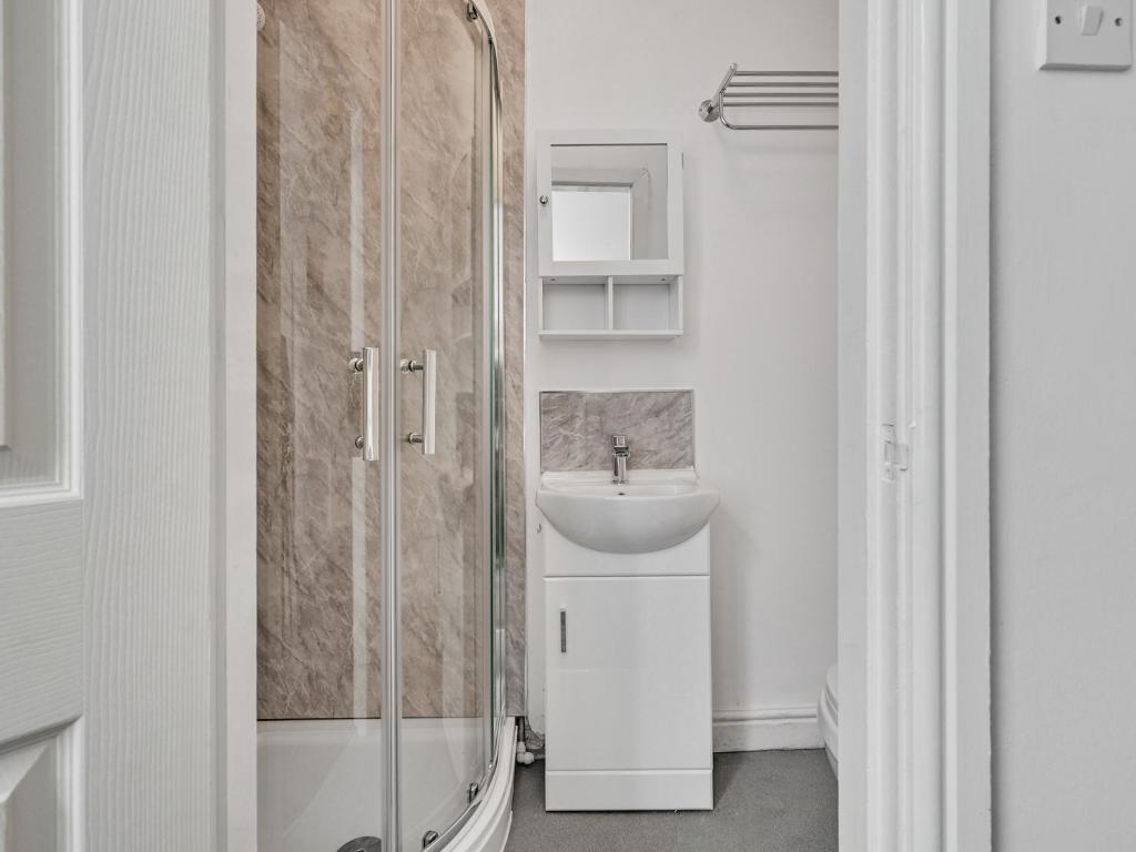 Koupelna v ubytování Albert View Rooms