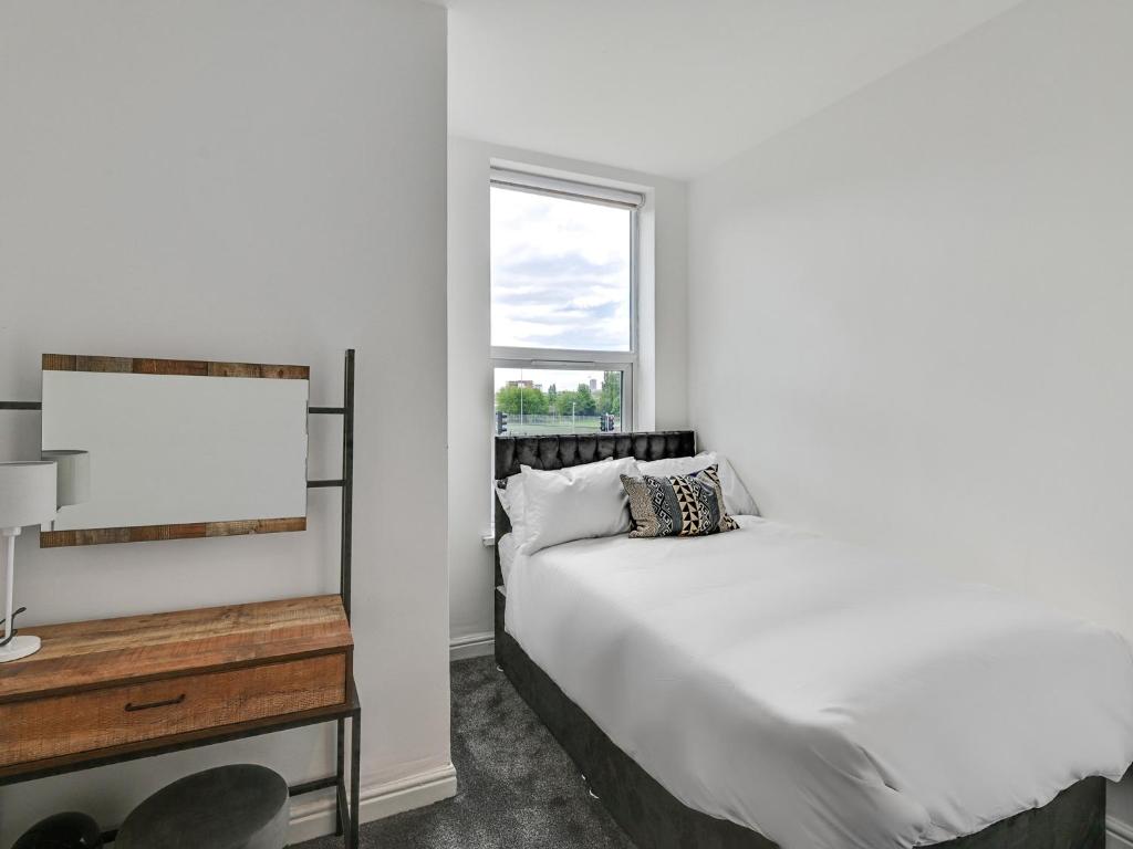 Postel nebo postele na pokoji v ubytování Albert View Rooms