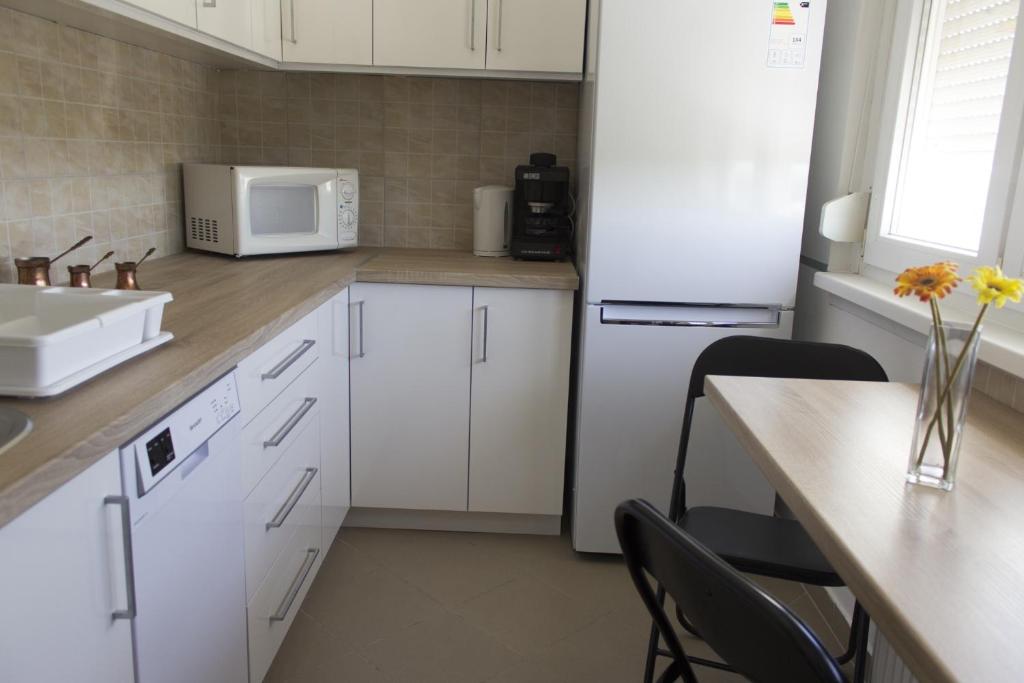 Kuchyňa alebo kuchynka v ubytovaní Apartman "A"