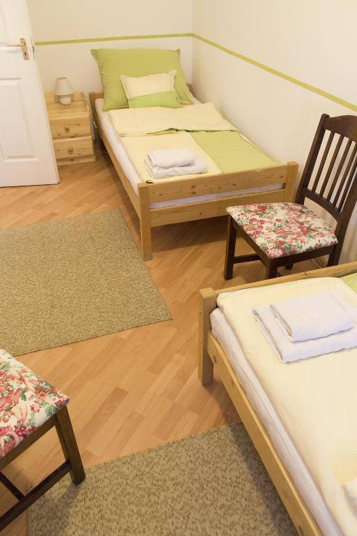 Posteľ alebo postele v izbe v ubytovaní Apartman "A"