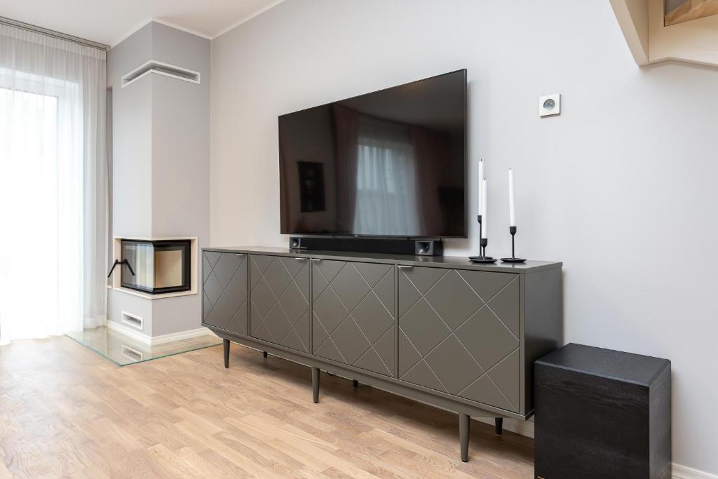 Kuchyň nebo kuchyňský kout v ubytování Maia Residence